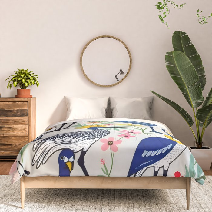 The Aviary Almanac Comforter Gallery Image 3