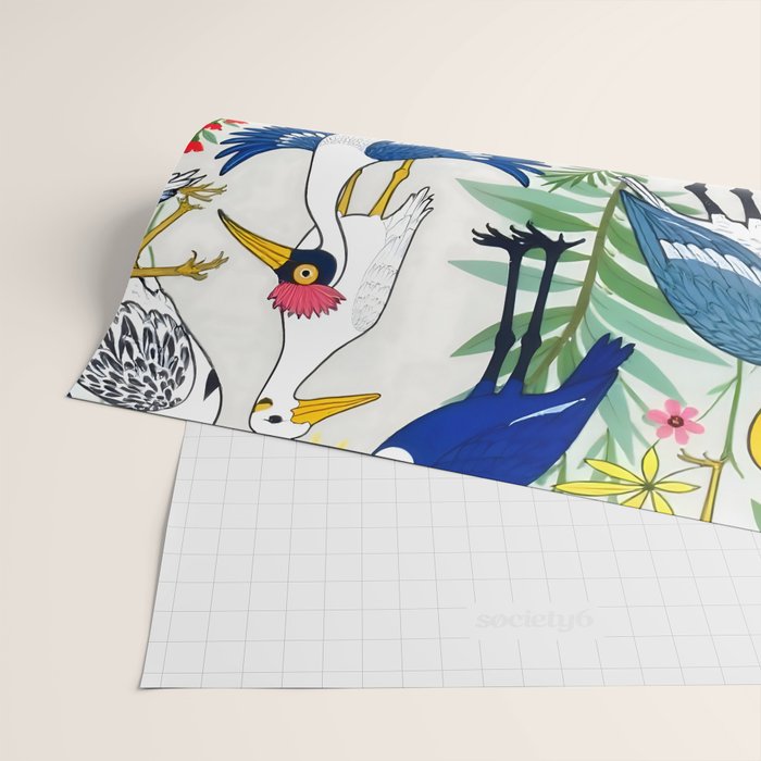 The Aviary Almanac Wrapping Paper Gallery Image 2