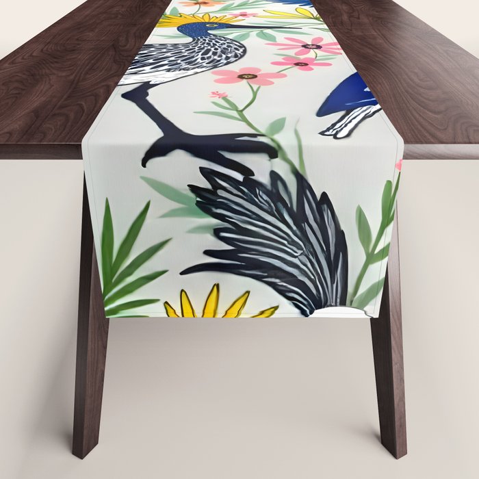 The Aviary Almanac Table Runner Gallery Image 1
