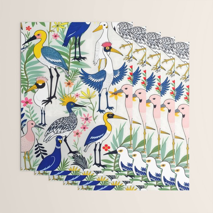 The Aviary Almanac Wrapping Paper Gallery Image 3