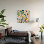The Aviary Almanac Wood Wall Art Gallery Image 2