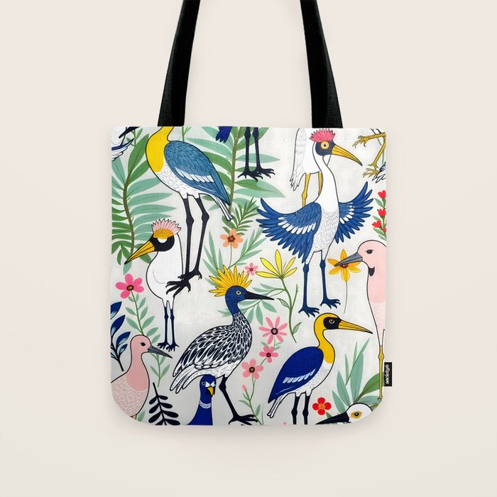 The Aviary Almanac Tote Bag Gallery Image 1