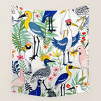 The Aviary Almanac Wall Tapestry Gallery Image 4