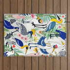 The Aviary Almanac Outdoor Rug Gallery Image 1