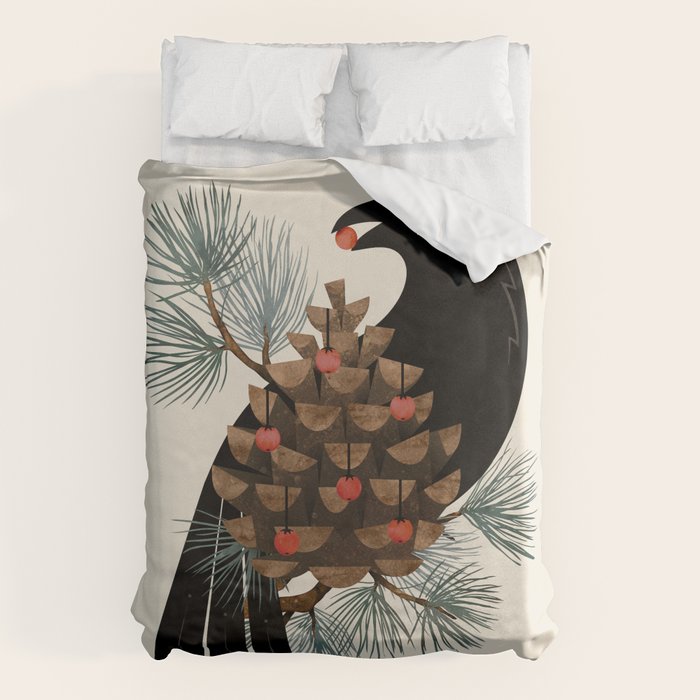Bird & Berries Duvet Cover Gallery Image 6