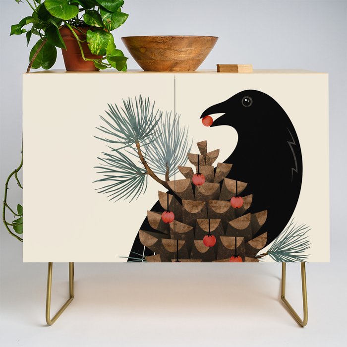 Bird & Berries Credenza Gallery Image 1