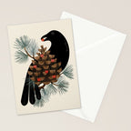 Bird & Berries Stationery Card Gallery Image 2