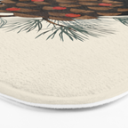 Bird & Berries Bath Mat Gallery Image 3