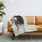Bird & Berries Throw Blanket Gallery Image 1