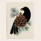 Bird & Berries Poster Gallery Image 4