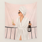 Morning Wine II Wall Tapestry Gallery Image 4