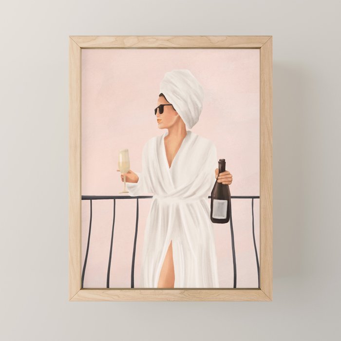 Morning Wine II Mini Art Print Gallery Image 1