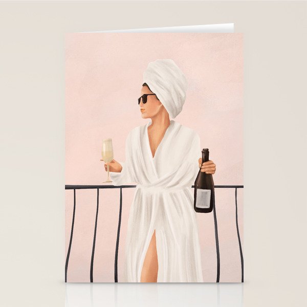Morning Wine II Stationery Card Gallery Image 2