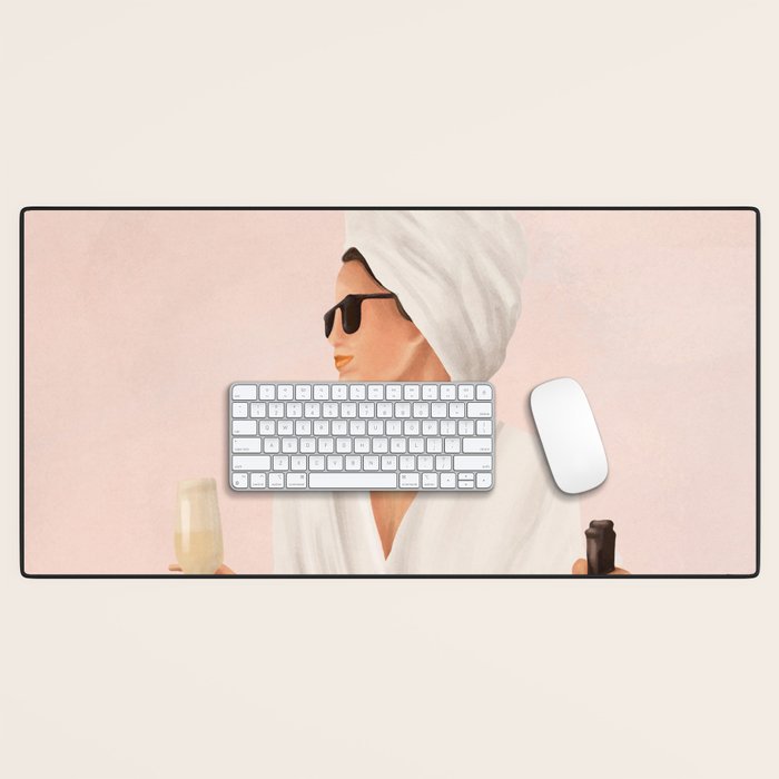 Morning Wine II Desk Mat Gallery Image 1