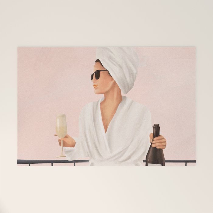 Morning Wine II Welcome Mat Gallery Image 1