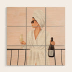 Morning Wine II Wood Wall Art Gallery Image 1