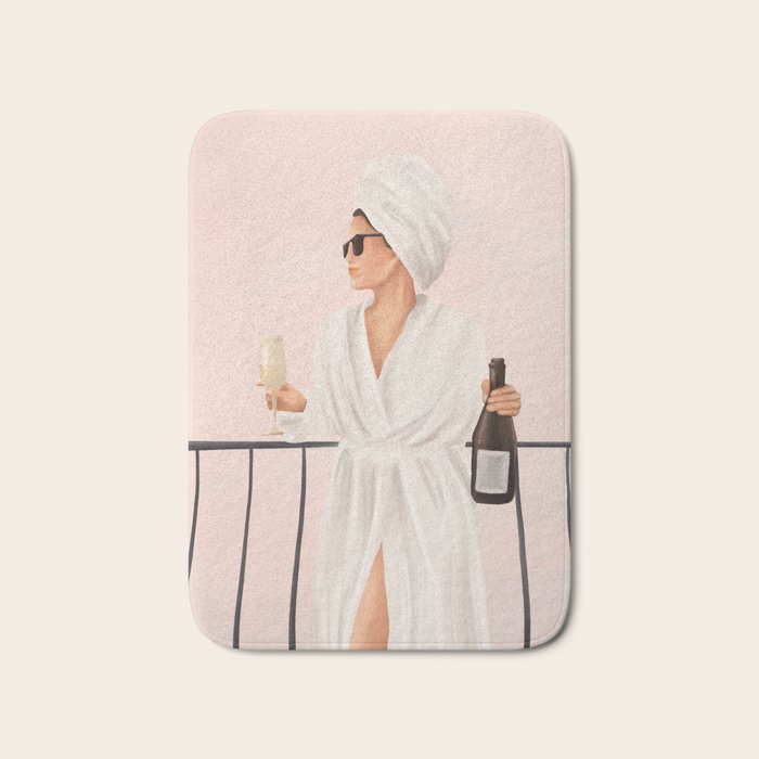 Morning Wine II Bath Mat Gallery Image 1