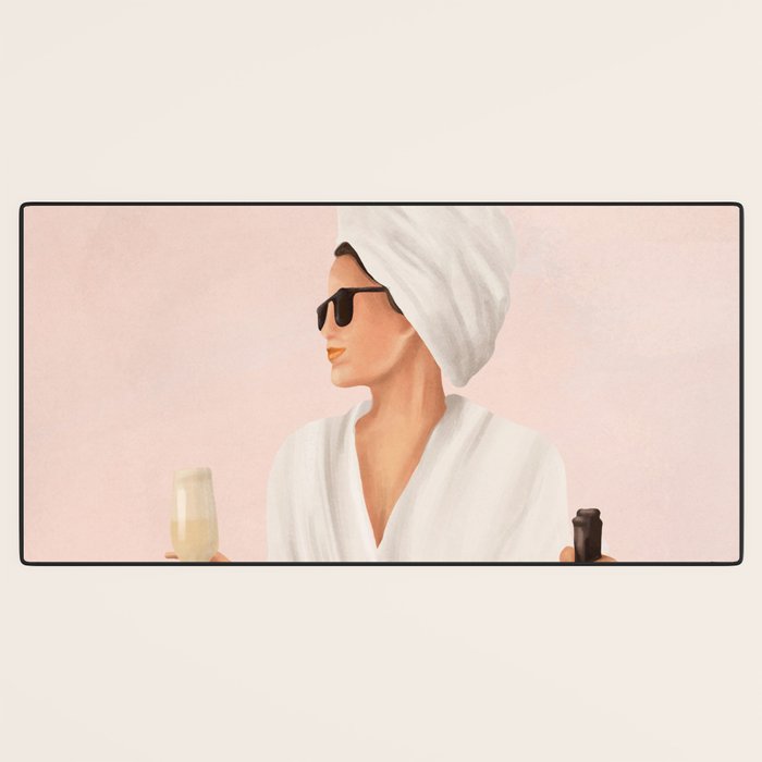 Morning Wine II Desk Mat Gallery Image 3