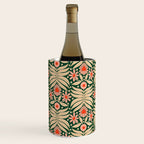 Winter Floral - Christmas pattern Wine Chiller Gallery Image 2