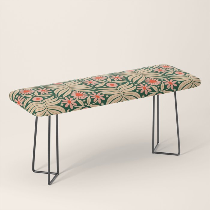 Winter Floral - Christmas pattern Bench Gallery Image 1