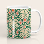 Winter Floral - Christmas pattern Coffee Mug Gallery Image 1