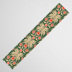 Winter Floral - Christmas pattern Table Runner Gallery Image 3
