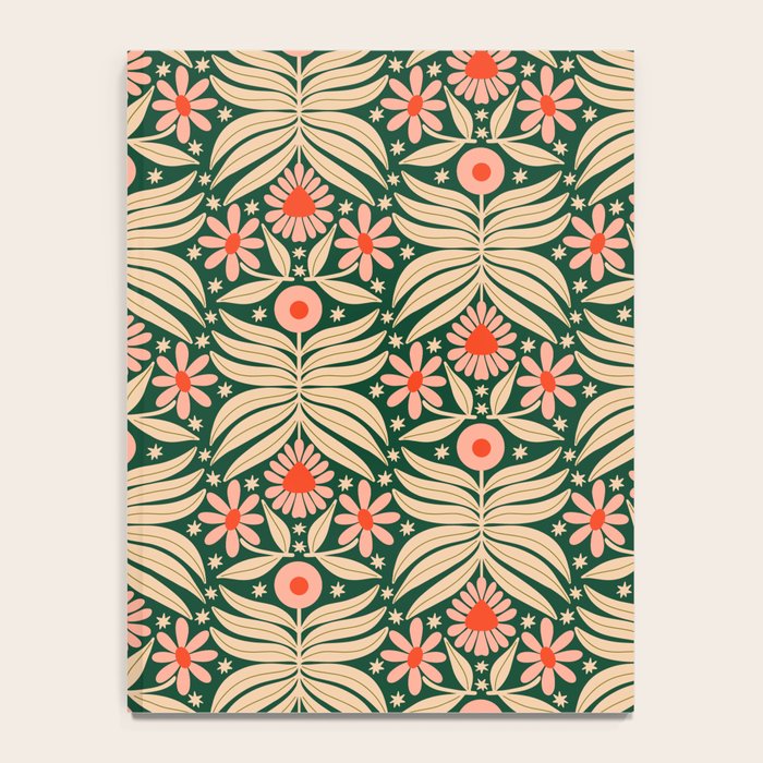 Winter Floral - Christmas pattern Notebook Gallery Image 4