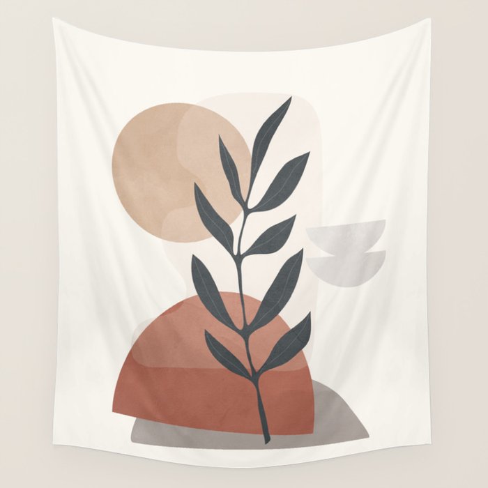 Abstract Rock Geometry 13 Wall Tapestry Gallery Image 1