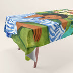 Luxury is having time to waste Tablecloth Gallery Image 1