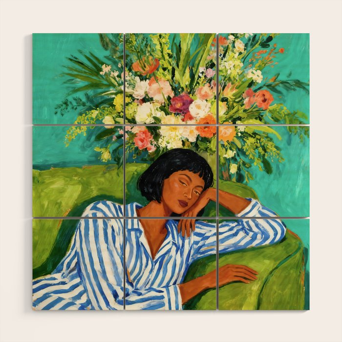 Luxury is having time to waste Wood Wall Art Gallery Image 1