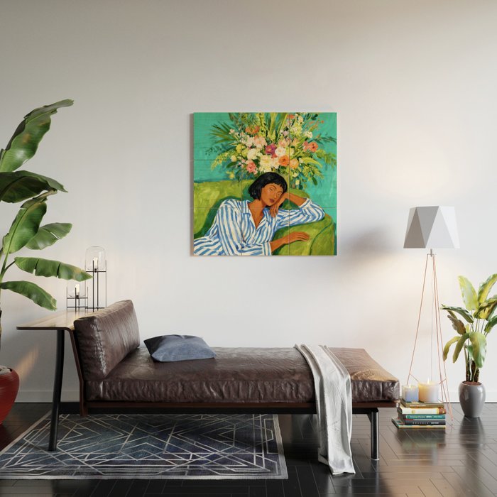 Luxury is having time to waste Wood Wall Art Gallery Image 2