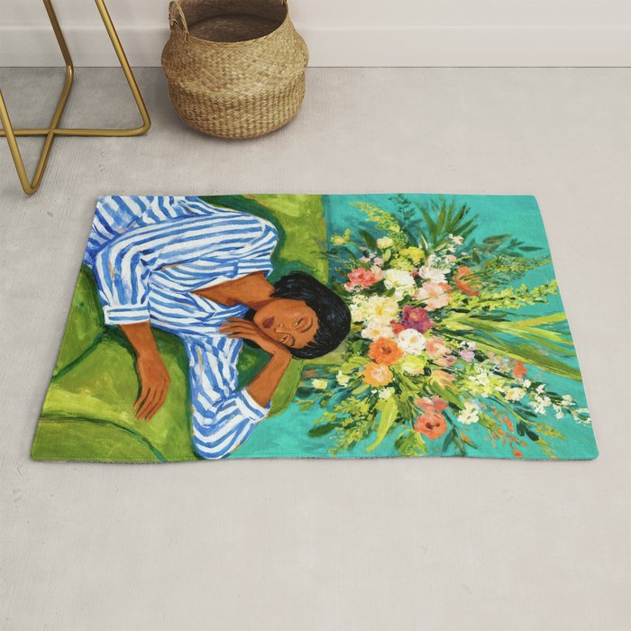 Luxury is having time to waste Rug Gallery Image 1