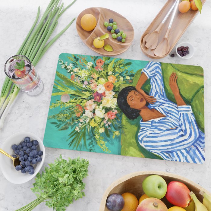 Luxury is having time to waste Cutting Board Gallery Image 2