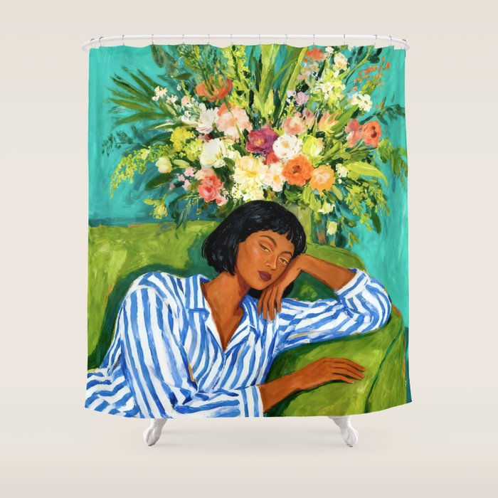 Luxury is having time to waste Shower Curtain Gallery Image 1