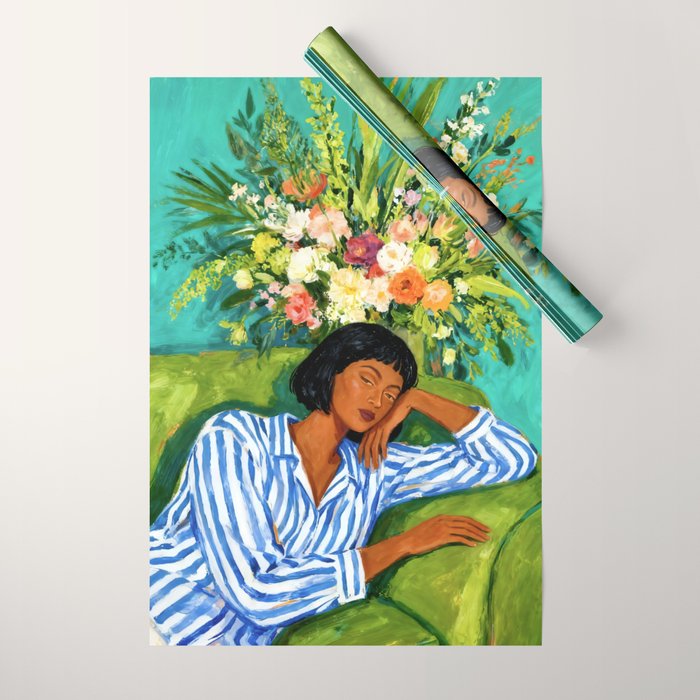 Luxury is having time to waste Wrapping Paper Gallery Image 1