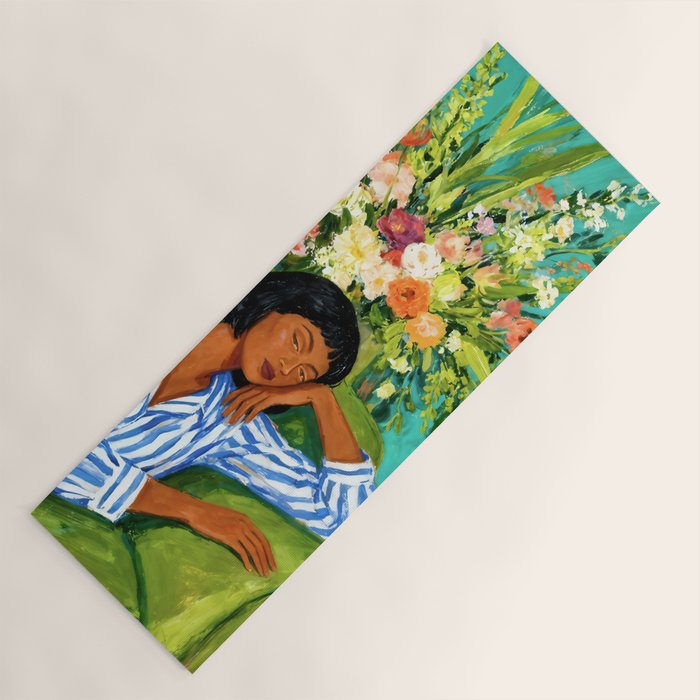 Luxury is having time to waste Yoga Mat Gallery Image 1