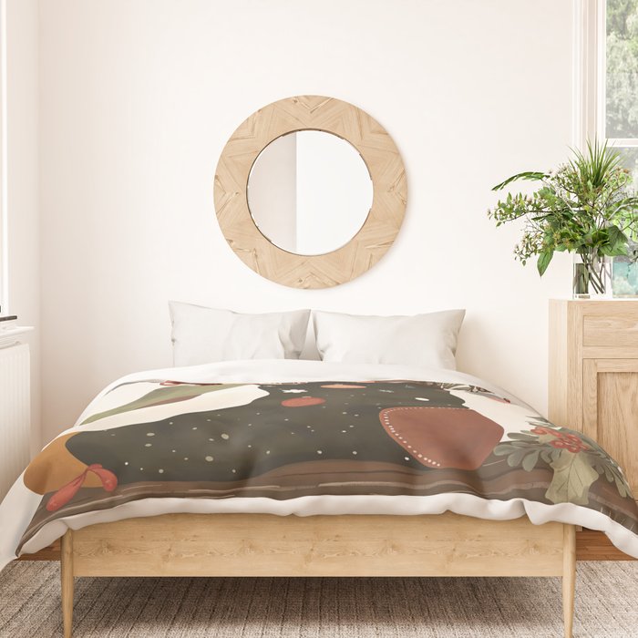 Joyful Stockings Duvet Cover Gallery Image 3