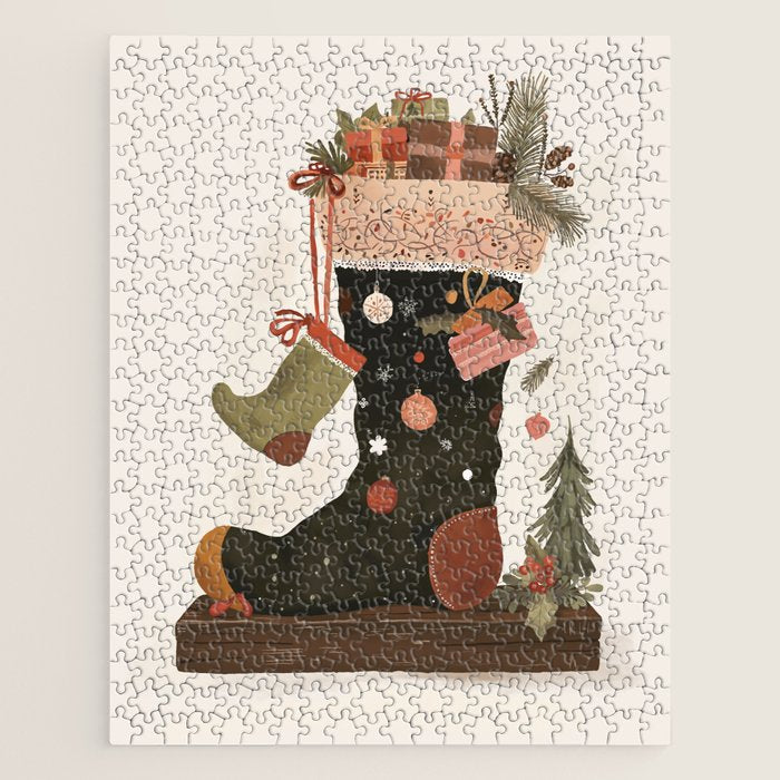 Joyful Stockings Jigsaw Puzzle Gallery Image 1