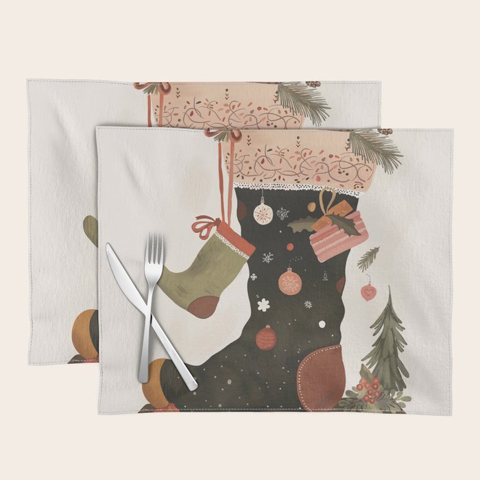 Joyful Stockings Placemat Gallery Image 1