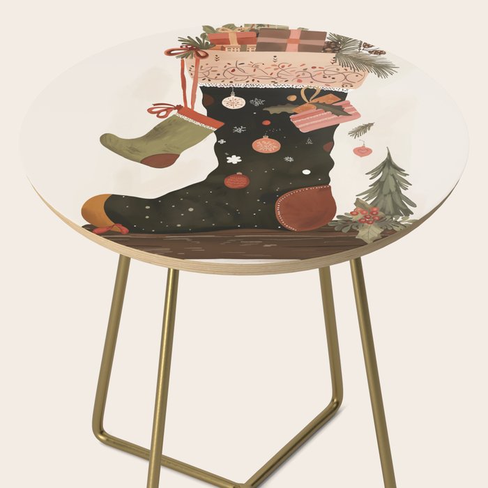 Joyful Stockings Side Table Gallery Image 2