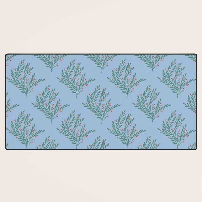Seasonal branches with berries Desk Mat Gallery Image 3
