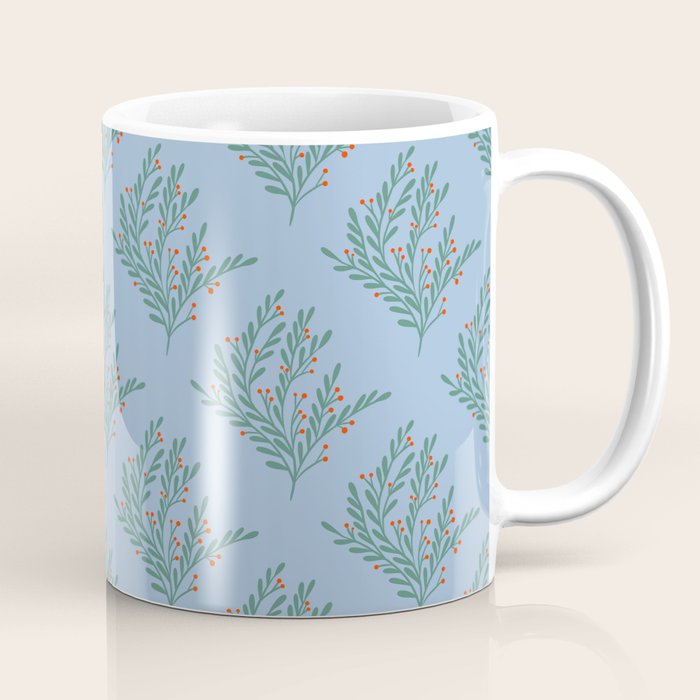 Seasonal branches with berries Coffee Mug Gallery Image 1