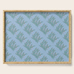 Seasonal branches with berries Serving Tray Gallery Image 1
