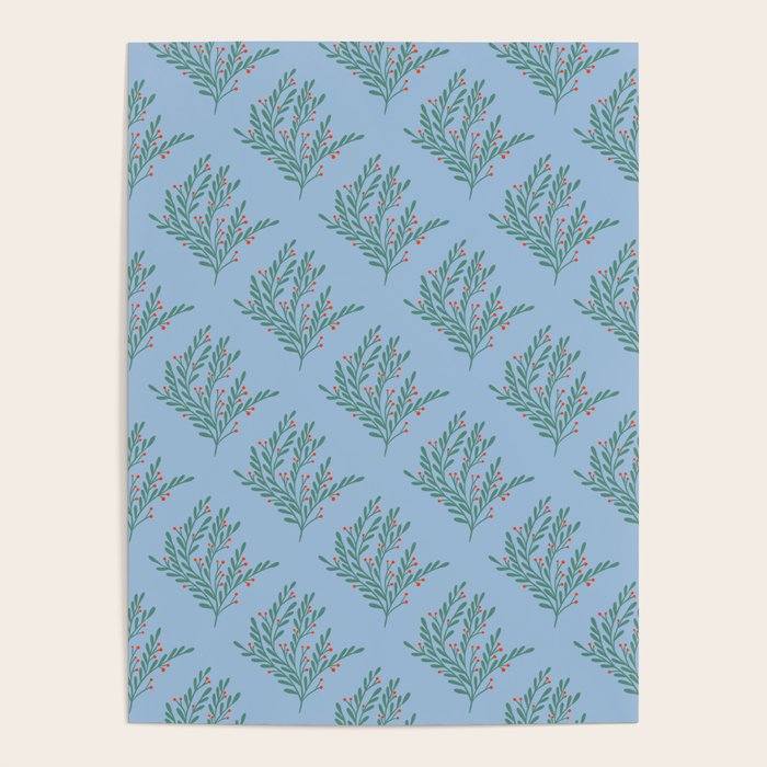 Seasonal branches with berries Poster Gallery Image 4