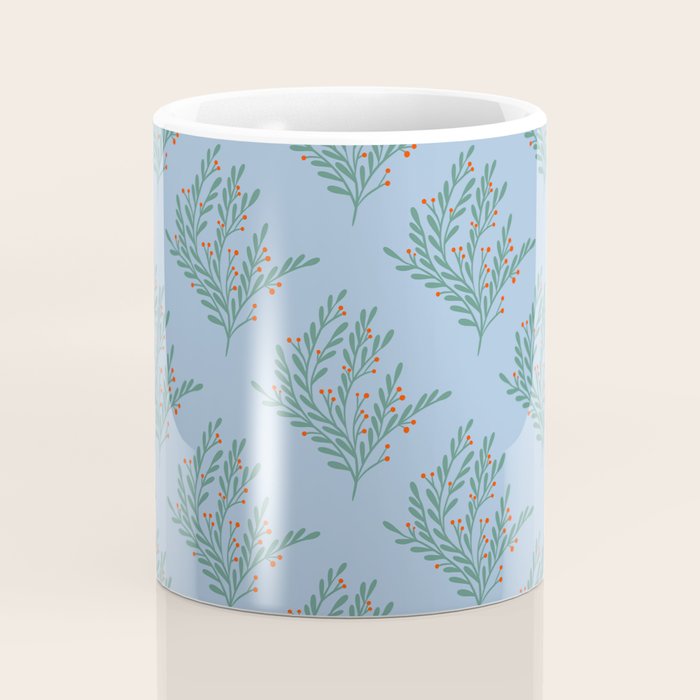 Seasonal branches with berries Coffee Mug Gallery Image 4