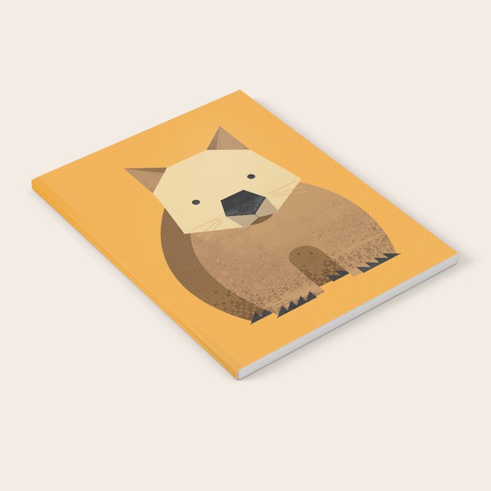 Whimsy Wombat Notebook Gallery Image 2