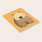 Whimsy Wombat Notebook Gallery Image 2