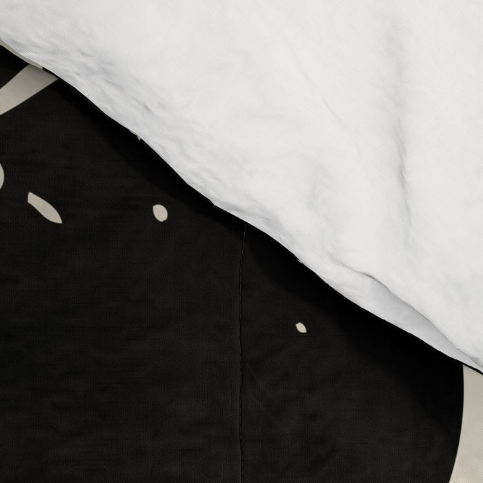 Black Hair No. 6 Comforter Gallery Image 4