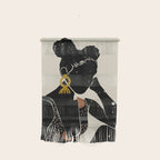 Black Hair No. 6 Wall Hanging Gallery Image 1