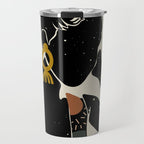 Black Hair No. 6 Travel Mug Gallery Image 1